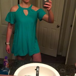 Turquoise Dress